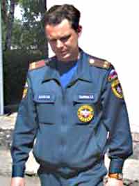 Пожарный инспектор Александр Сердобинцев