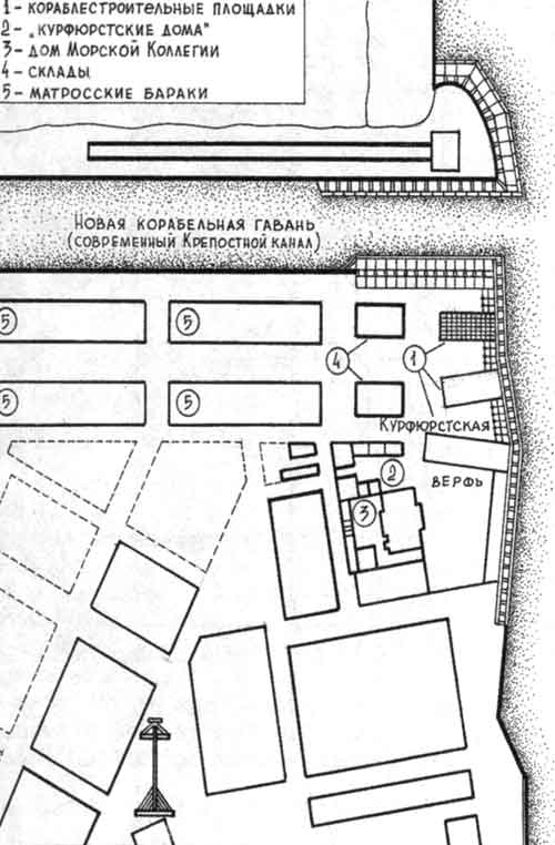 Курфюрская верфь и новая корабельная гавань, 1683 год