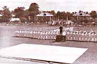 Праздник Дня ВМФ на стадионе в 1967 году